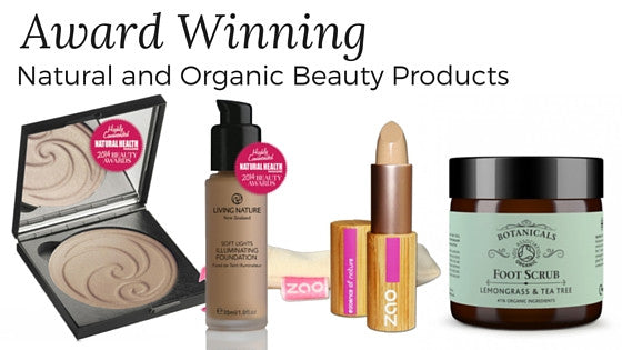 Award Winning Organic and Natural Beauty Products