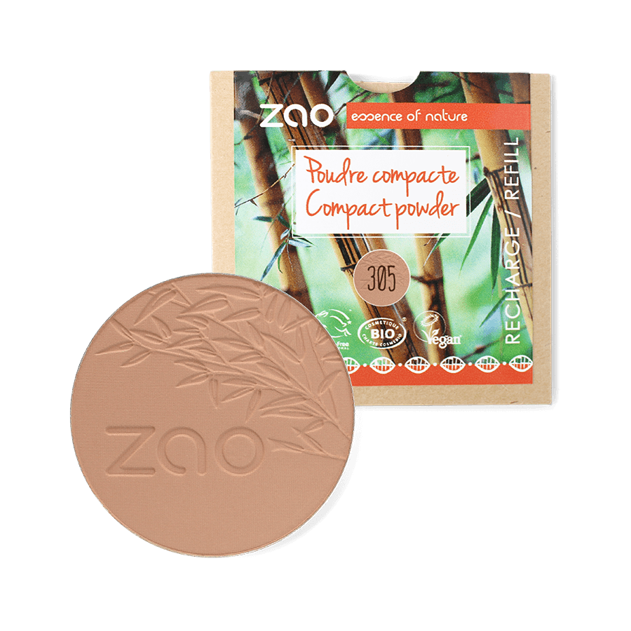 ZAO Makeup - Organic Compact Powder - Glow Organic