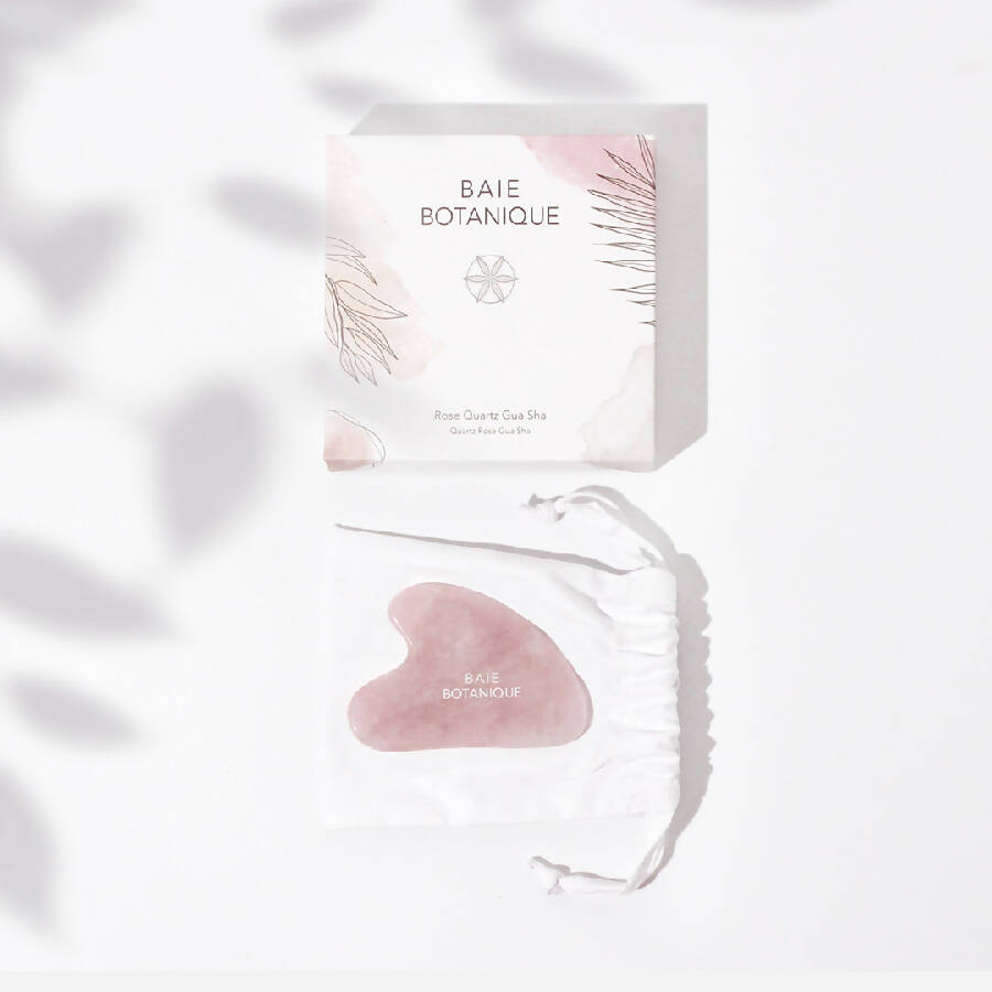 Baie Botanique - Rose Quartz Gua Sha