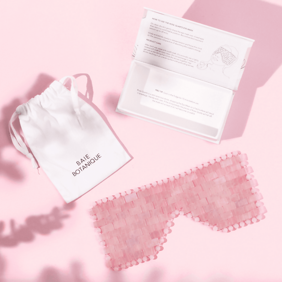 Baie Botanique - Rose Quartz Eye Mask