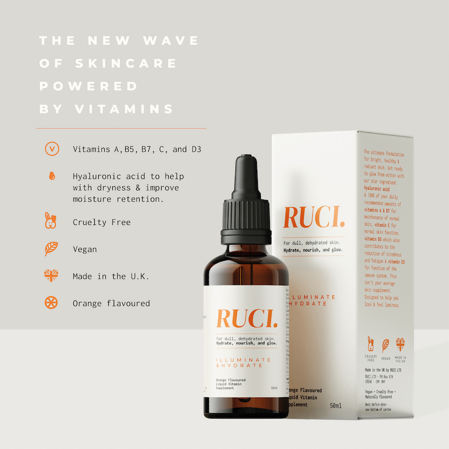 RUCI - ILLUMINATE & HYDRATE LIQUID VITAMIN SUPPLEMENT